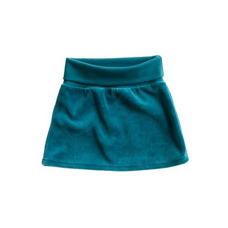 jupe funky en velours turquoise jupe funky en velours turquoise