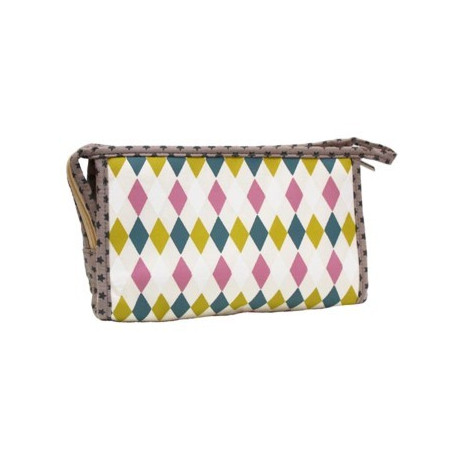 trousse de toilette Nour 'arlequin' trousse de toilette Nour 'arlequin'