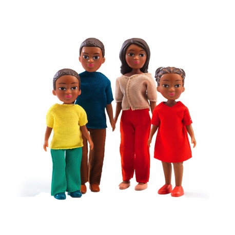 poupées famille de Milo et Lila - Petit Home by Djeco poupées famille de Milo et Lila - Petit Home by Djeco