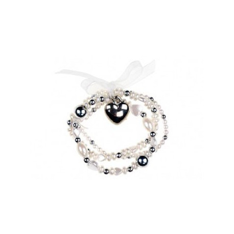 ravissant bracelet de perles avec coeur ravissant bracelet de perles avec coeur