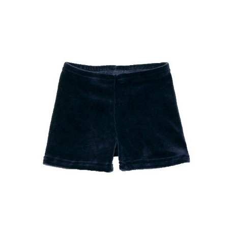 short unisexe en velours bleu rétro short unisexe en velours bleu rétro