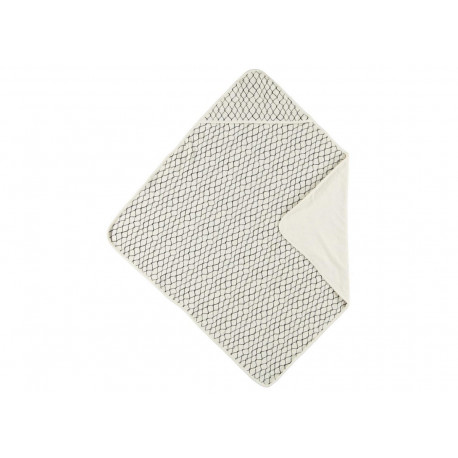 trendy omslagdoek zand/zwart trendy omslagdoek zand/zwart