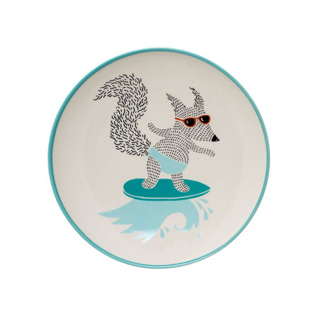 keramiek bord 'benjamin blue' keramiek bord 'benjamin blue'