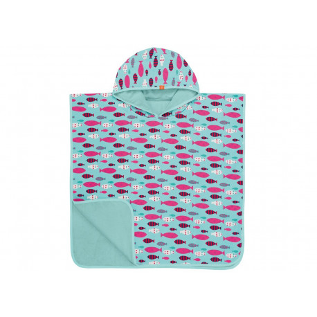 UV-bestendige strandponcho 'Mr. Fish' UV-bestendige strandponcho 'Mr. Fish'
