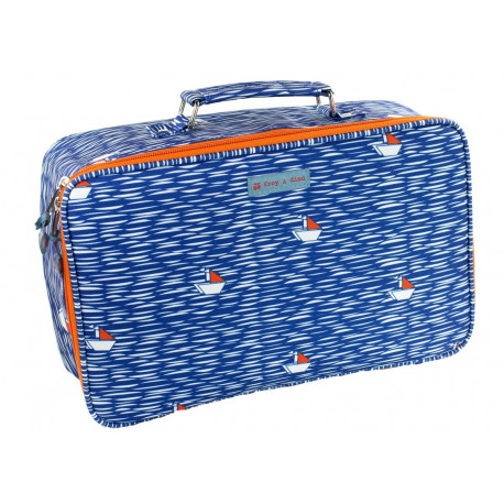 leuk klein koffertje 'boats' leuk klein koffertje 'boats'