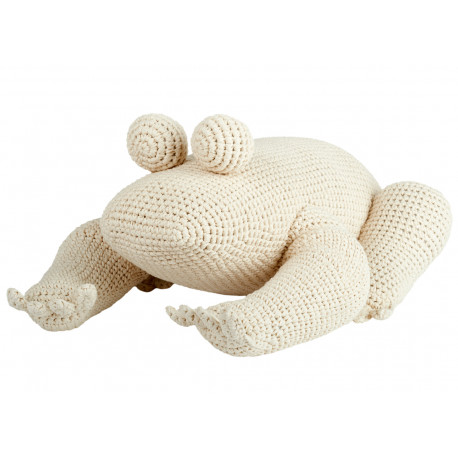 grote crochet kikker 'Mama Frog' grote crochet kikker 'Mama Frog'
