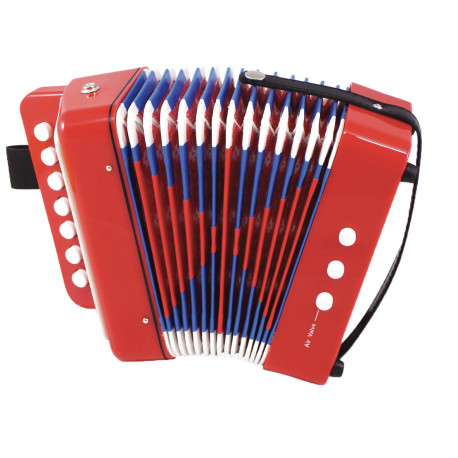 vrolijk rood accordeon vrolijk rood accordeon