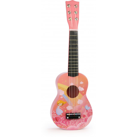 mooie gitaar in hout 'regenboog' mooie gitaar in hout 'regenboog'