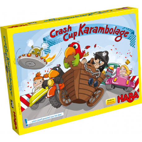 spannend spel 'Crash Cup Karambolage' spannend spel 'Crash Cup Karambolage'