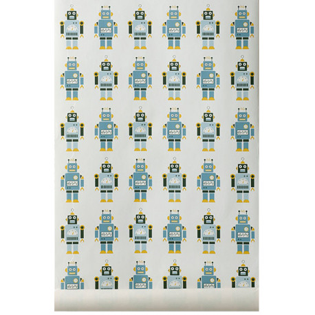 vrolijk behang papier 'robots' vrolijk behang papier 'robots'