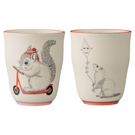 setje keramieken bekers 'Mollie Cups' setje keramieken bekers 'Mollie Cups'