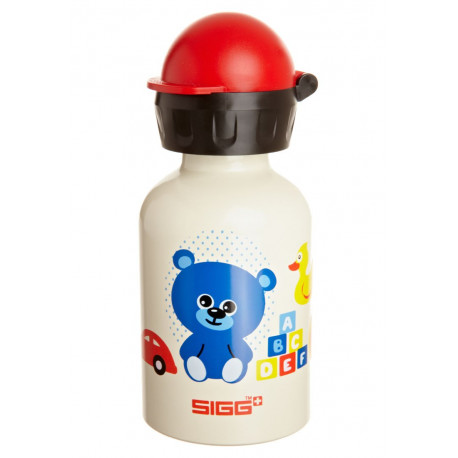 schattige peuter alu drinkfles Teddy&Co 300ml schattige peuter alu drinkfles Teddy&Co 300ml
