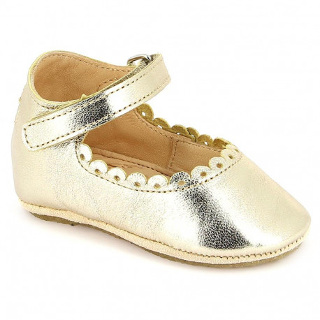 Wondermooie ballerina slofjes Charlie platine Wondermooie ballerina slofjes Charlie platine