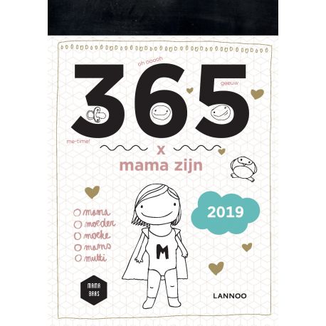 boek - scheurkalender '365 x mama zijn' - Editie 2019 boek - scheurkalender '365 x mama zijn' - Editie 2019