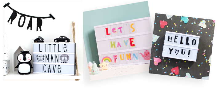 lightboxen & accessoires