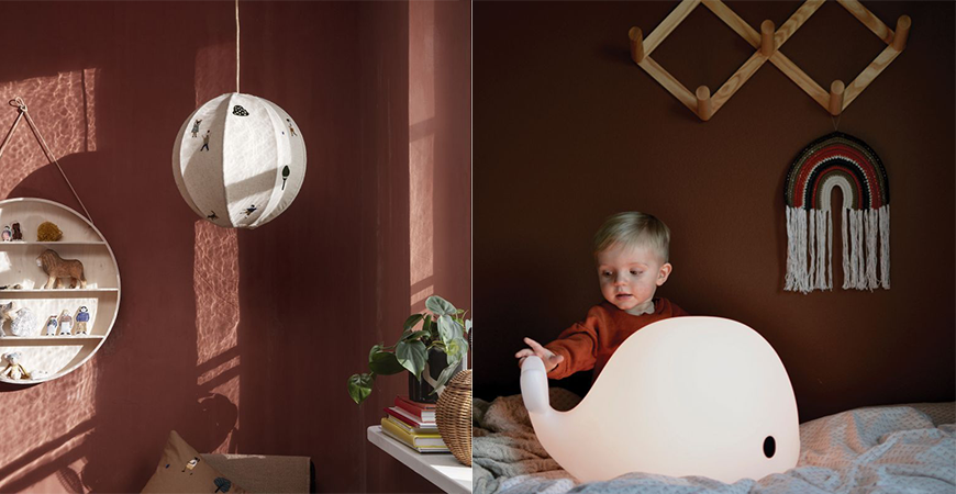 Guirlande lumineuse lampions Tout doux Mimilou pour chambre enfant